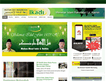 Tablet Screenshot of ikadi.or.id
